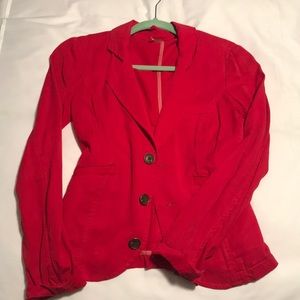 Free People red blazer size 0